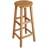 246670 Bar Table and Stool Set 7 Pieces Solid Acacia Wood