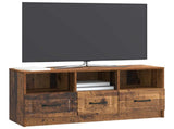 TV Cabinet Old Wood 102 x 34.5 x 47 cm Engineered Wood 895833
