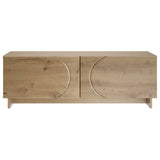Coffee Table Artisan Oak 102 x 50.5 x 35 cm Engineered Wood 8011458