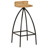 Bar Chairs 2 pcs Solid Mango Wood 245265