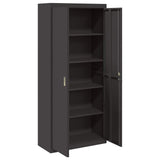 Storage Cabinet Black 90 x 40 x 200 cm Steel 3406172