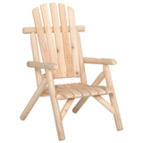 5 Piece Garden Lounge Set Solid Wood Spruce 3185519