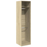 Wardrobe Sonoma Oak 50x50x200 cm Engineered Wood 3307785