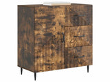 Sideboard Smoked Oak 66 x 34.5 x 89.5 cm Engineered Wood 894860