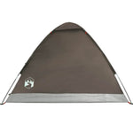 Camping Tent Dome 2-Person Brown Waterproof 4009634