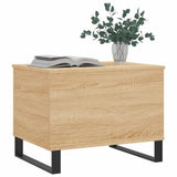Coffee Table Sonoma Oak 60x44.5x45 cm Engineered Wood 830959
