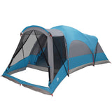 Family Tent Tunnel 8-Person Blue Waterproof 4009553