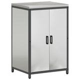Kitchen Storage Set HATTEM 2 pcs Silver Galvanised Steel 3392692