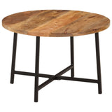 Coffee Table 54x54x35 cm Solid Wood Mango and Iron 371968