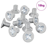 Countersunk Head Screws 32727 pcs Silver Iron 864483