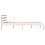 Bed Frame without Mattress 120x190cm White Small Double 810401