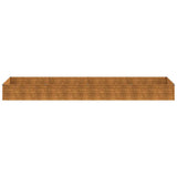 Garden Raised Bed 387x100x36 cm Corten Steel 151996