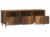 TV Cabinet Old Wood 102 x 34.5 x 50 cm Engineered Wood 894453