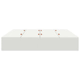 Storage Bed Frame White 180 x 200 cm Engineered Wood 3335397