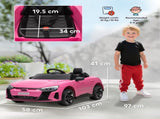 Audi Licensed 12V Kids Electric Ride-On, with Remote Control, Suspension System, Lights, Music, T3398P378956
