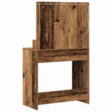Dressing Table Old Wood 79 x 41 x 135 cm Engineered Wood 865089