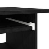 Desk Black Oak 80x45x74 cm Engineered Wood 862007
