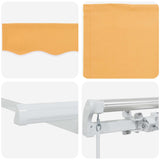 Retractable Awning Sand 600 x 350 cm 3426496