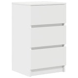 Bedside Cabinet with 3 Drawers White 39x35x65 cm 861337