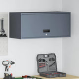 Wall Cabinet for Garage with Gas-lift Door Anthracite 883278