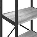Bookshelf Grey Sonoma 56 x 34 x 171 cm Engineered Wood 883865