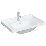Bathroom Sink White 71x48x23 cm Rectangular Ceramic 153705
