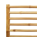 Bistro Set Natural Bamboo Bamboo Standard Size Foldable 3278536