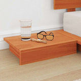Bed Frame Brown 90 x 200 cm Wood 872418