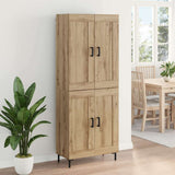 Highboard 2 pcs Artisan Oak Engineered Wood 3415912