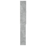 Washing Machine Cabinet Concrete Grey 64x25.5x190 cm 808417