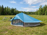 Tipi Tent with Roof Blue 800 x 800 x 430 cm Polyester and Steel 42028716