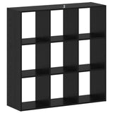 Bookcase Black Oak 102 x 32 x 102 cm 8009602