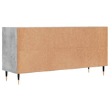 TV Cabinet Concrete Grey 103.5x30x50 cm Engineered Wood 826984
