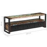TV Cabinet Solid Reclaimed Wood 120x30x40 cm 244844