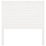 Bed Headboard White 96x4x100 cm Solid Wood Pine 819001
