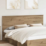 Headboard with Headboard Artisan Oak 200 cm Engineered wood 887724