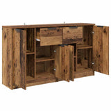 Sideboards 2 pcs Old Wood 60 x 30 x 70 cm Engineered Wood 3415566