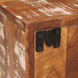 Bedside Table 2 pcs Brown 35 x 33 x 48 cm Solid Reclaim wood 4016727