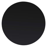 Table Top Black Tempered glass 900 mm Durable Table Top Round 244618