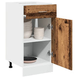Drawer Bottom Cabinet Lyon Old Wood 40x46x81.5 cm Engineered Wood 856083