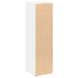 Bathroom Cabinet with Roll Holder White 20.5x22x72 cm 858515