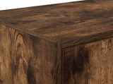 Garage Wall Cabinet Smoked Oak Engineered Wood 860651