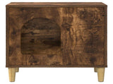 Cat House Smoked Oak 51 x 30 x 52 cm Engineered Wood 8000667