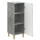 Sideboard Concrete Grey 33 x 34.5 x 90 cm Engineered Wood 895058