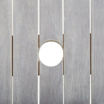 Garden Table Grey 200x100x75 cm Solid Wood Acacia 318745