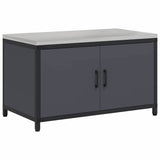 Kitchen Storage HATTEM Anthracite 90 x 50 x 53 cm Steel 874998