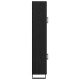 Highboard Black Oak 34.5 x 34 x 180 cm Engineered Wood 3416208