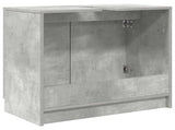 Bathroom Cabinet with Storage Concrete Grey 64.5 x 33.5 x 59 cm 880740