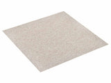 Carpet 20 pcs Light Beige 50 x 50 cm 100% Polypropylene 42046753