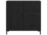 Sideboard Black oak 69.5 x 34 x 90 cm Engineered wood 881629